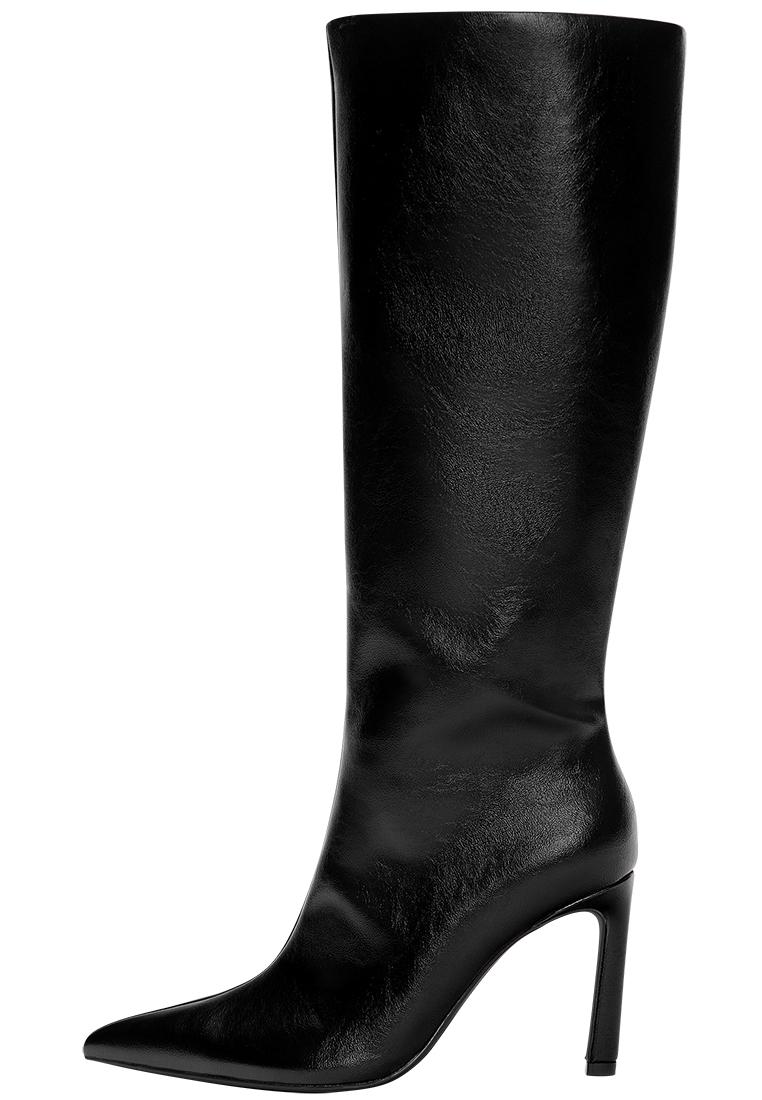 High-heel boots — Black