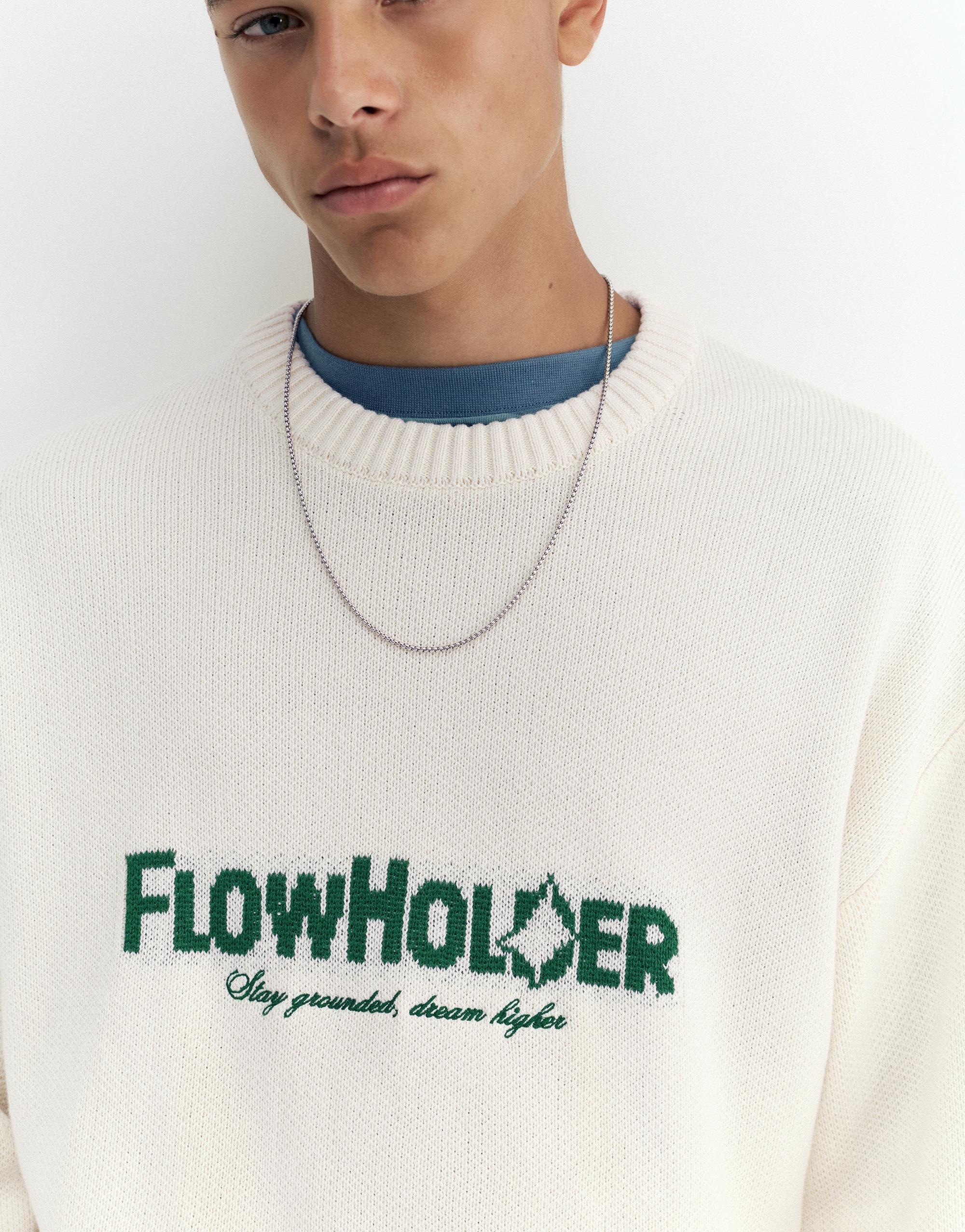 STWD graphic jumper — White