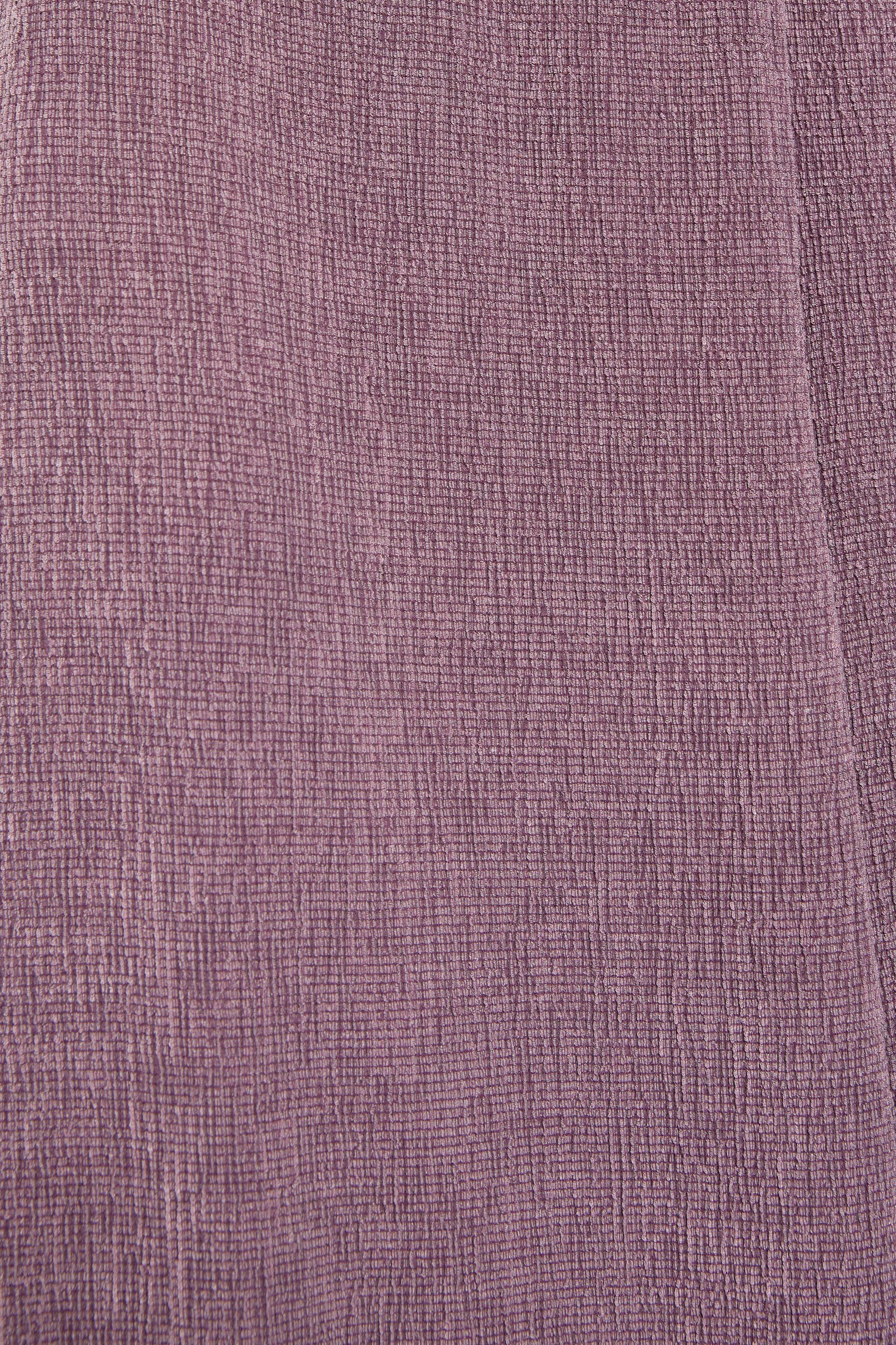 Crepe straight-leg trousers — Lavender