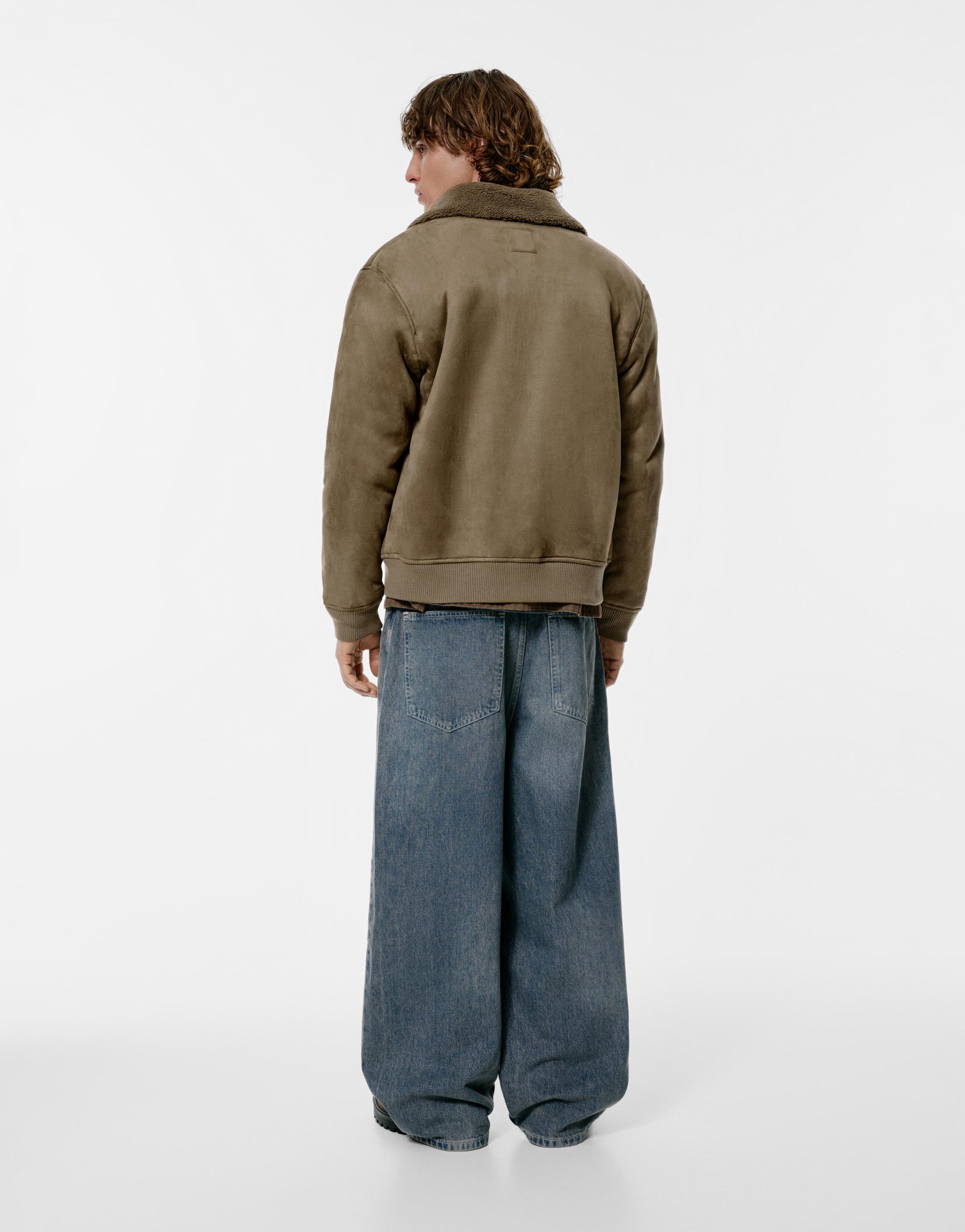 Combined double-faced jacket — Caramel