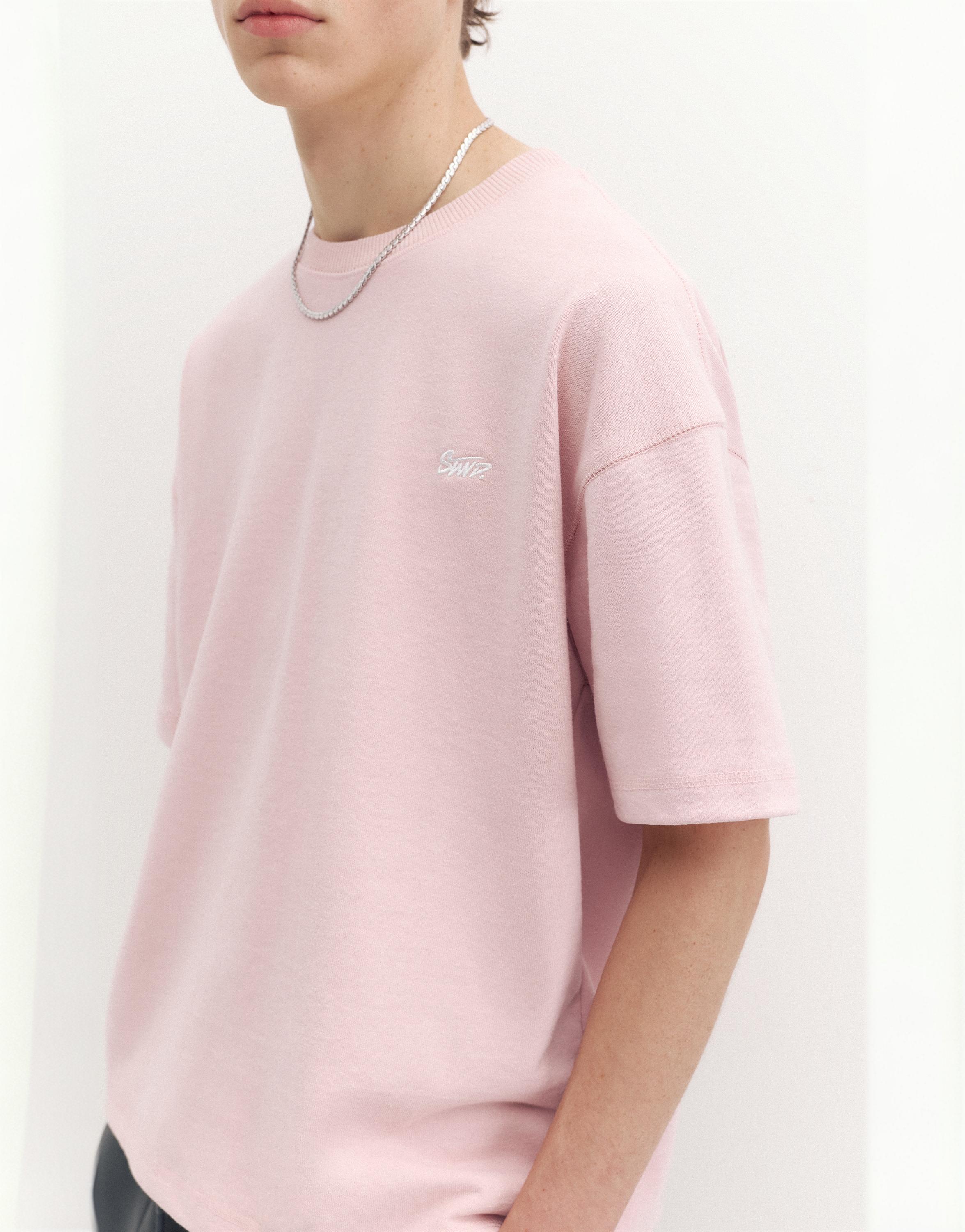 Short sleeve STWD sweatshirt — Pink