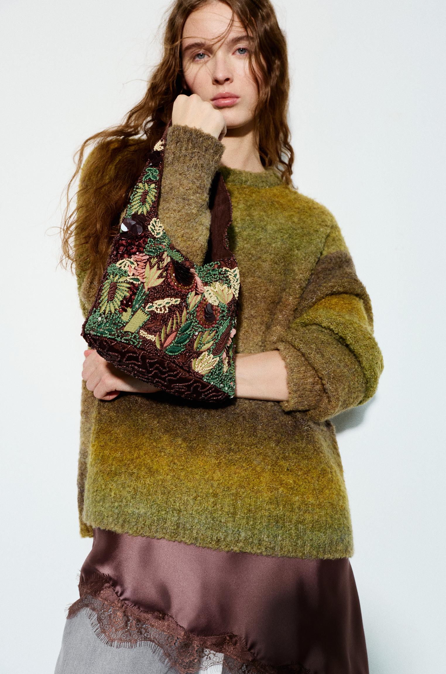 Boncuklu omuz çantası - Görsel 34