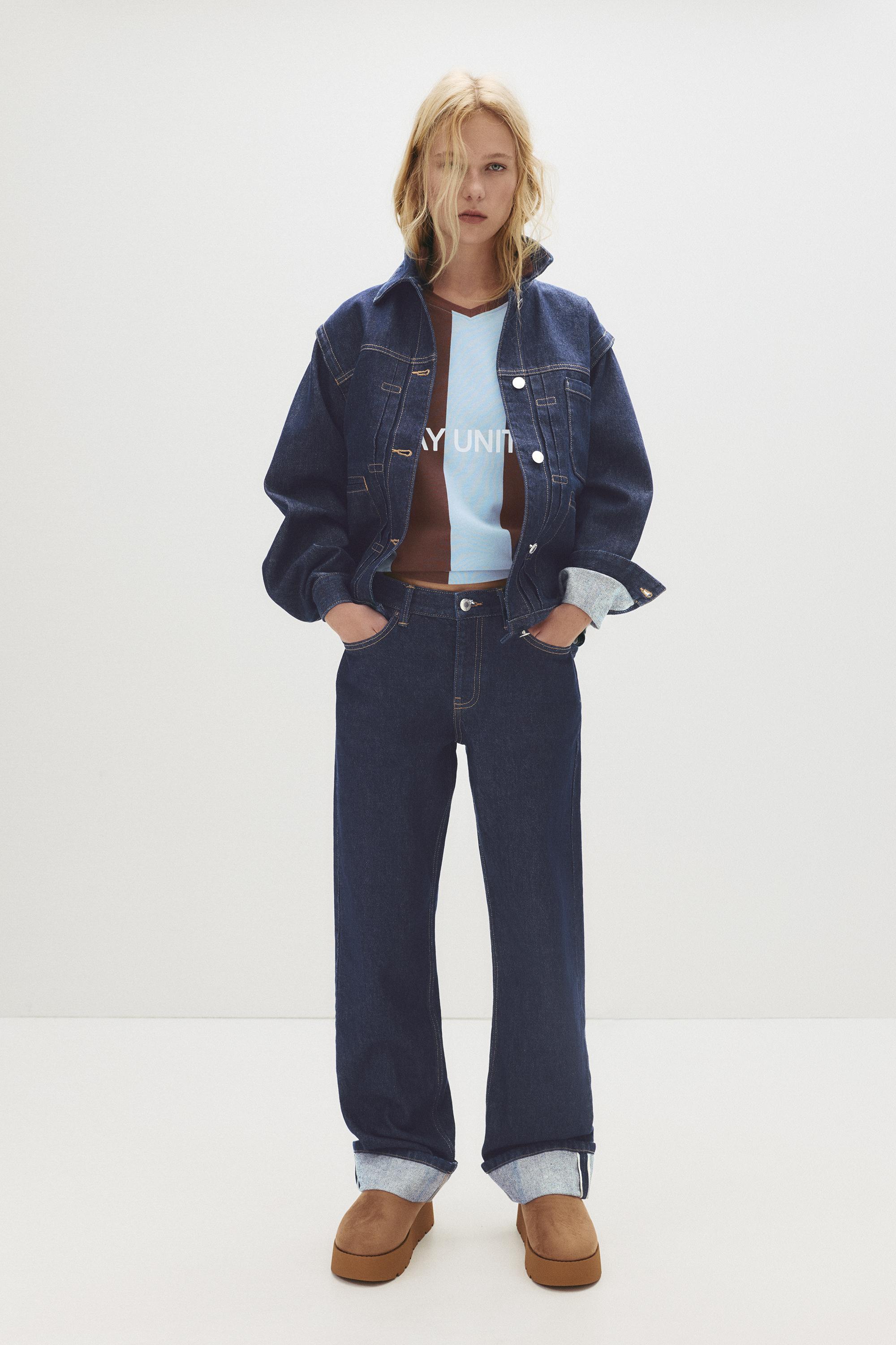 Selvedge Straight-Leg-Jeans