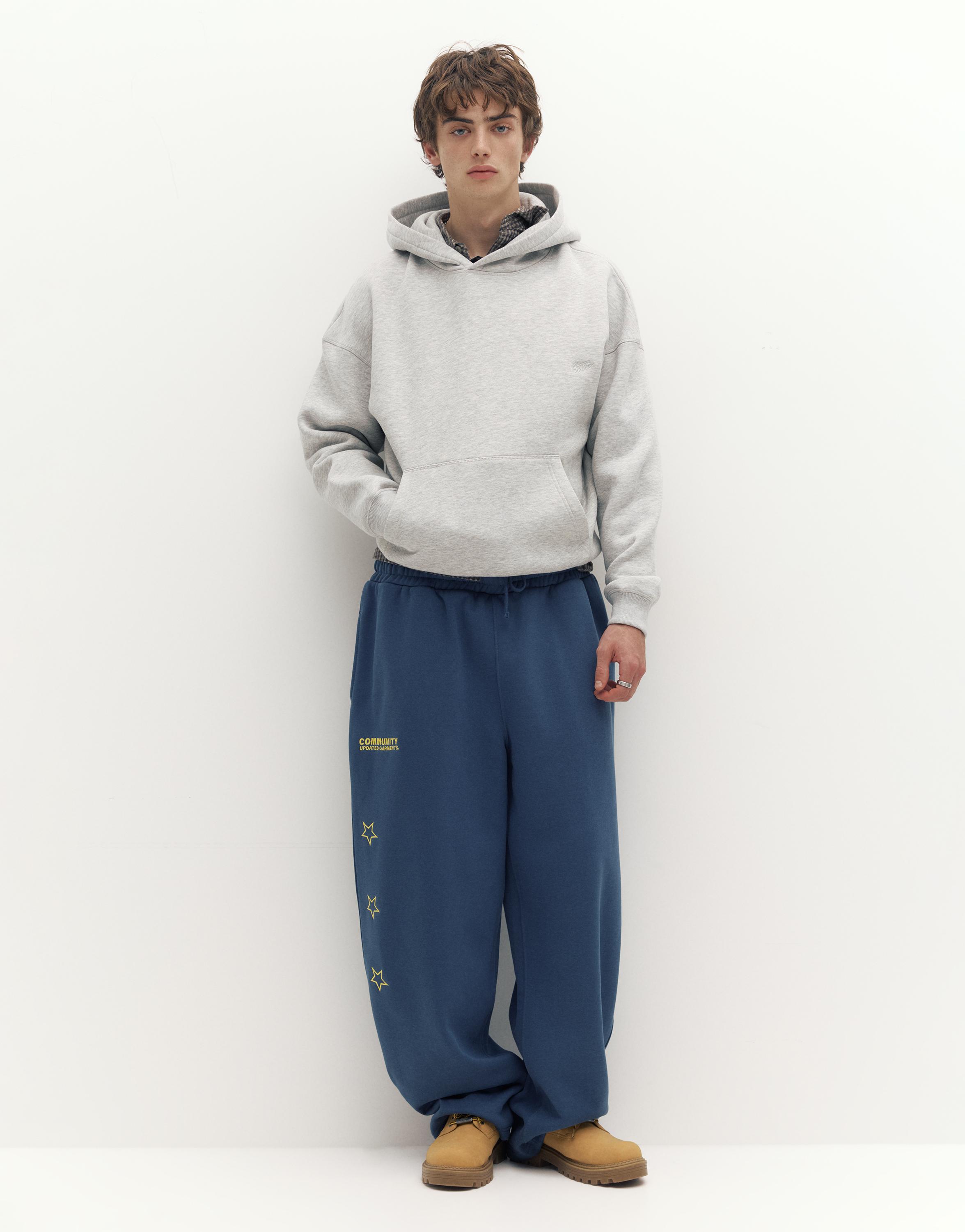 STWD İşlemeli kapüşonlu sweatshirt - Görsel 102