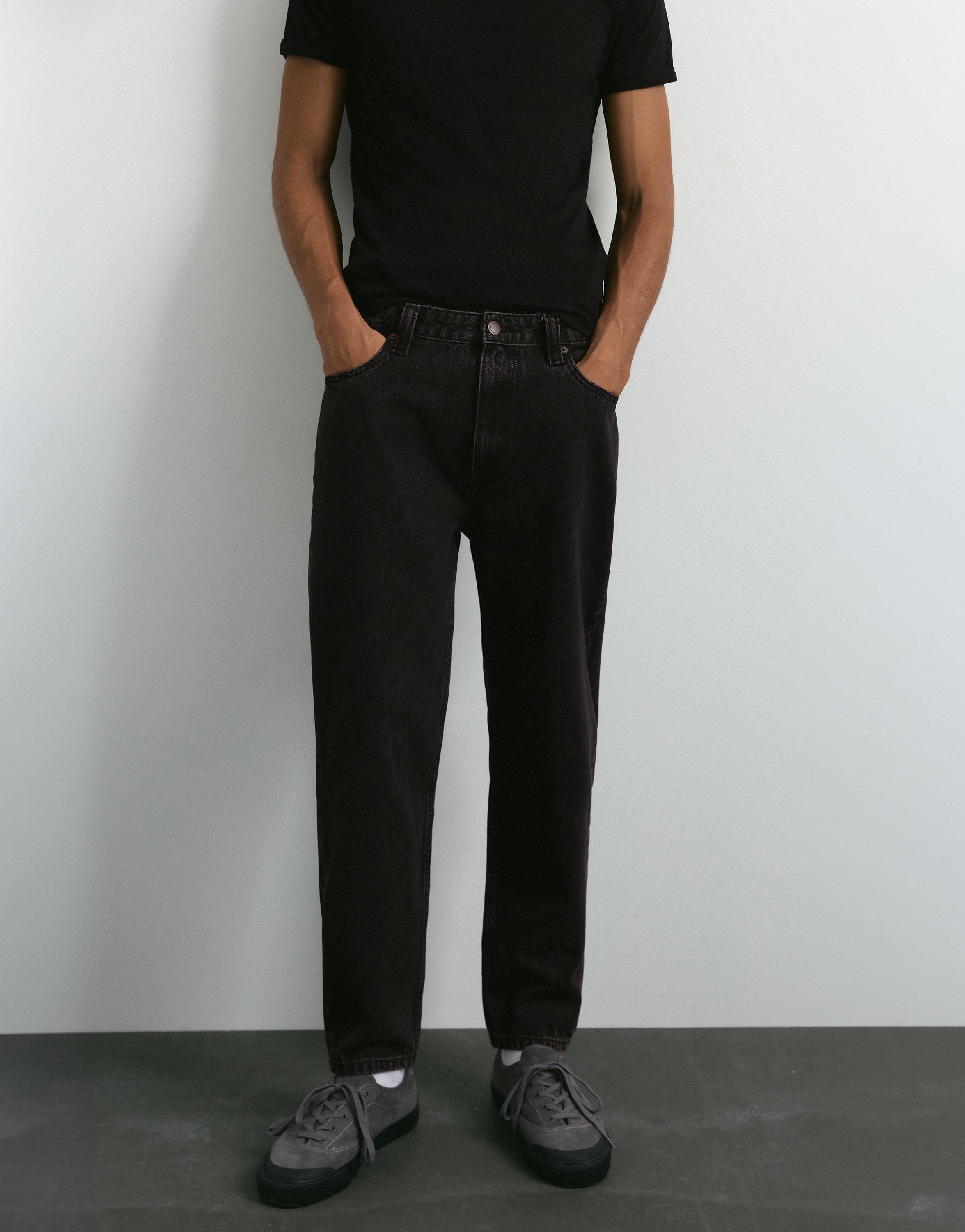 Standard jeans — Faded black