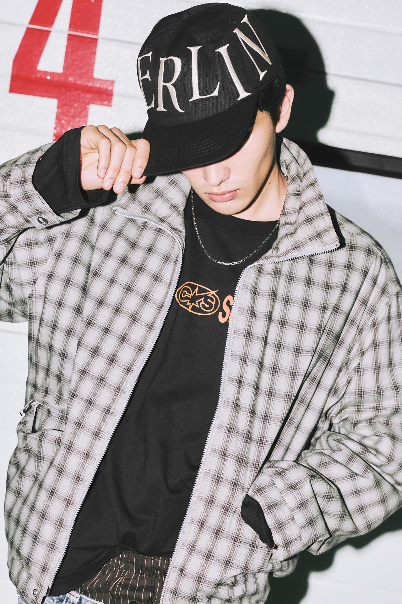 BERLIN embroidered cap — Black