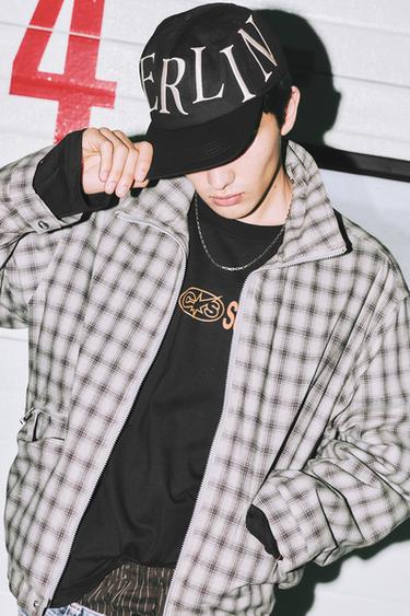 BERLIN embroidered cap — Black 3