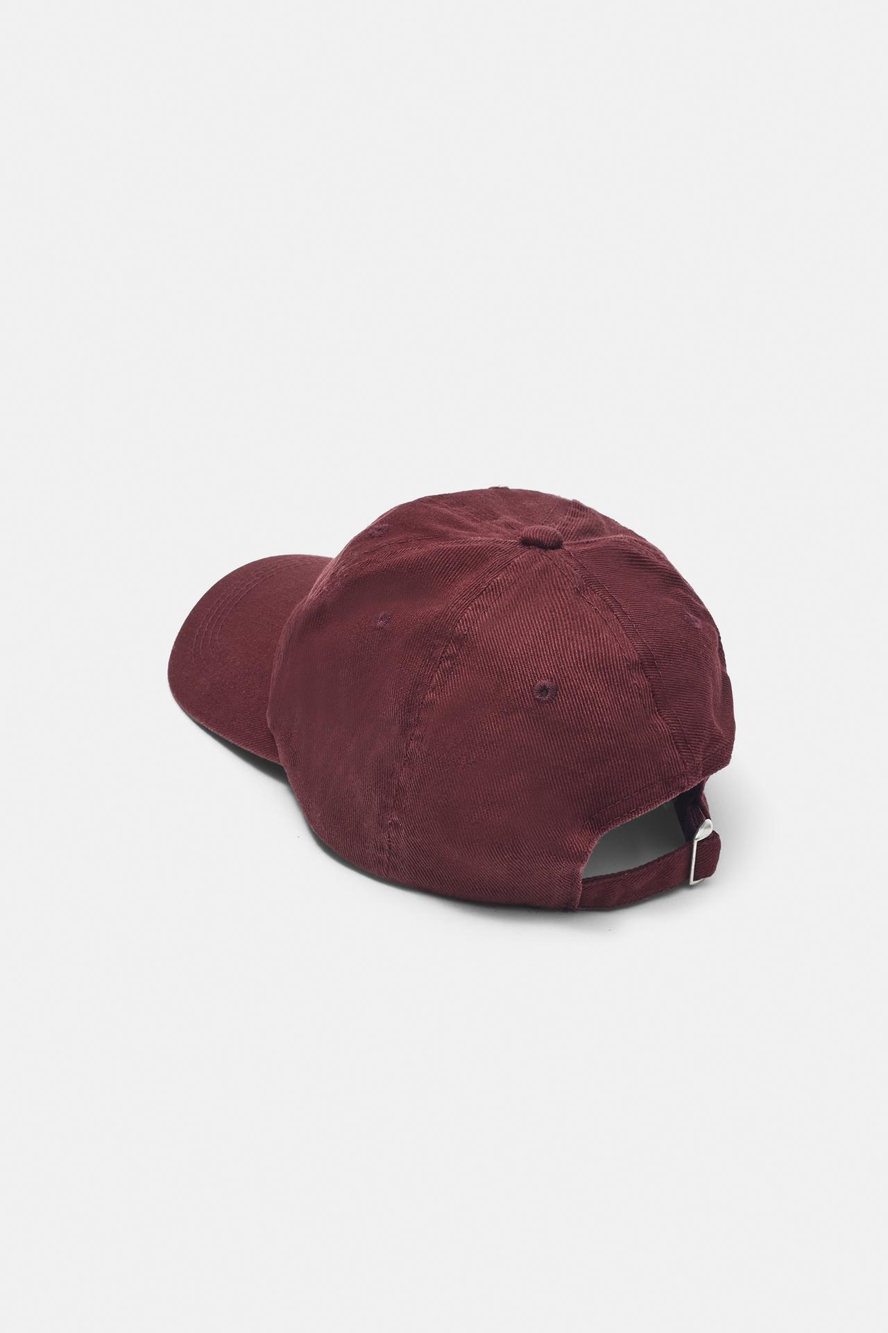 Basic cap — Maroon