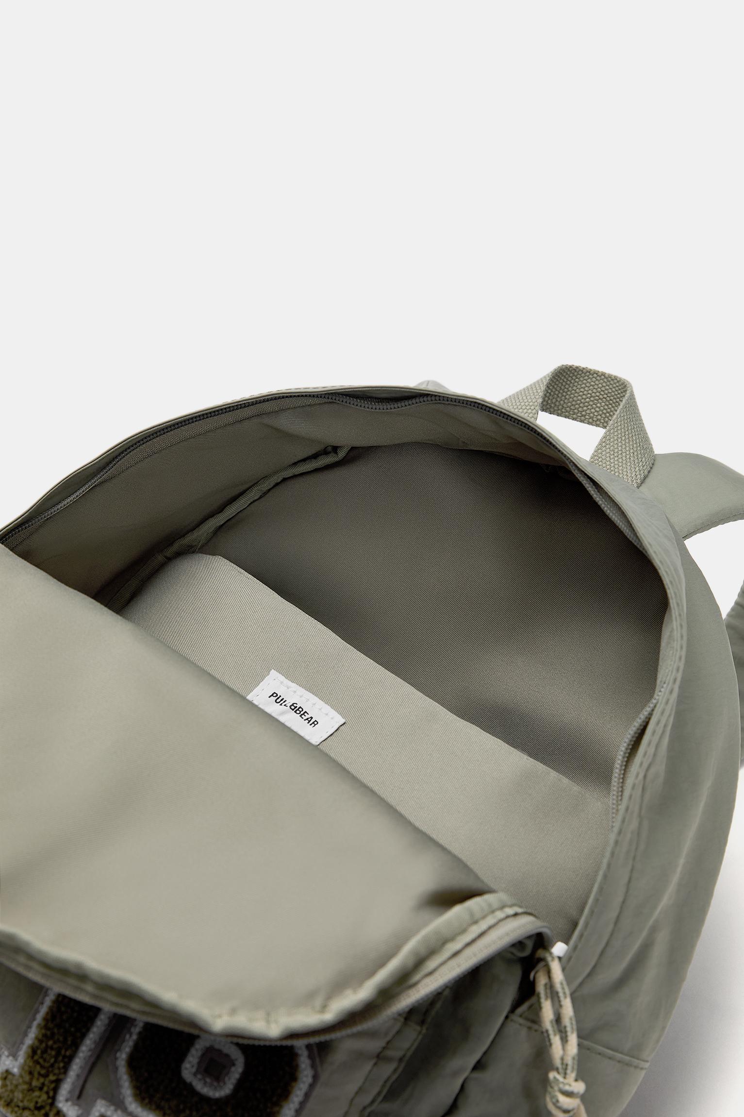 【Ground Y】Soft Nylon Owskin_ Backpack Bags Unisex ZAIX Backpack PINK SKIN