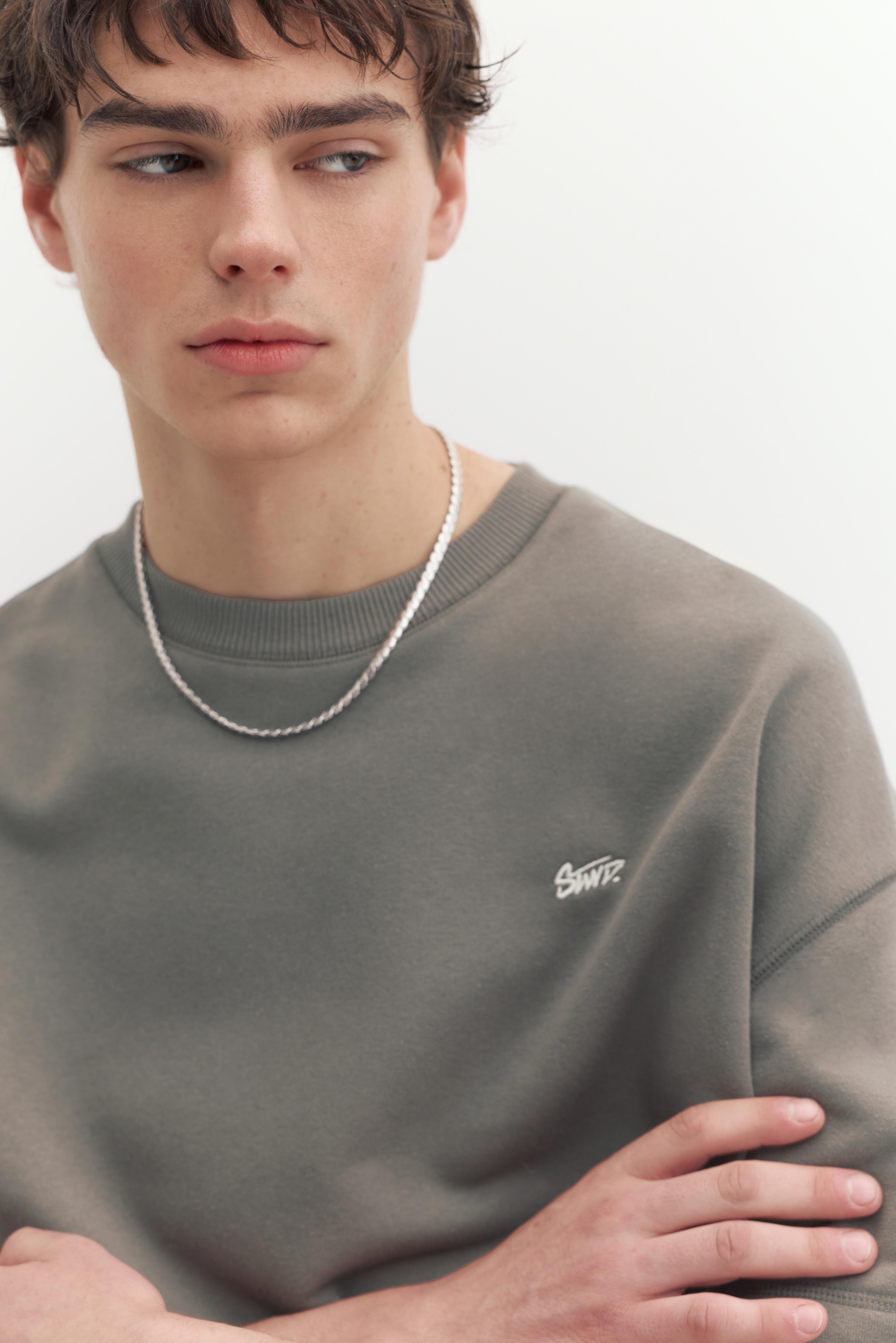 Short sleeve STWD sweatshirt — Grey