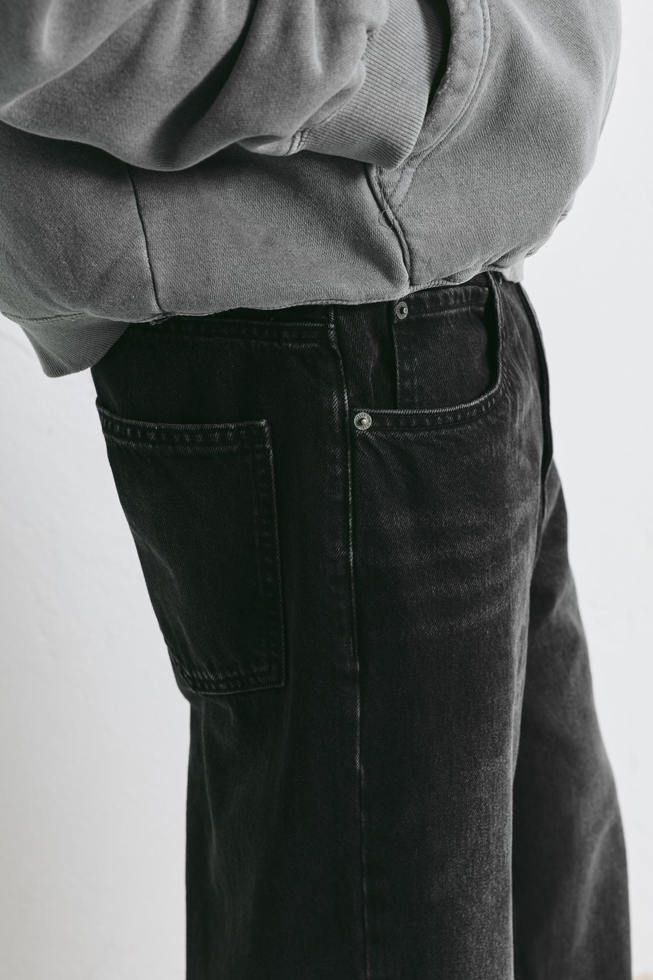Baggy jeans — Faded black