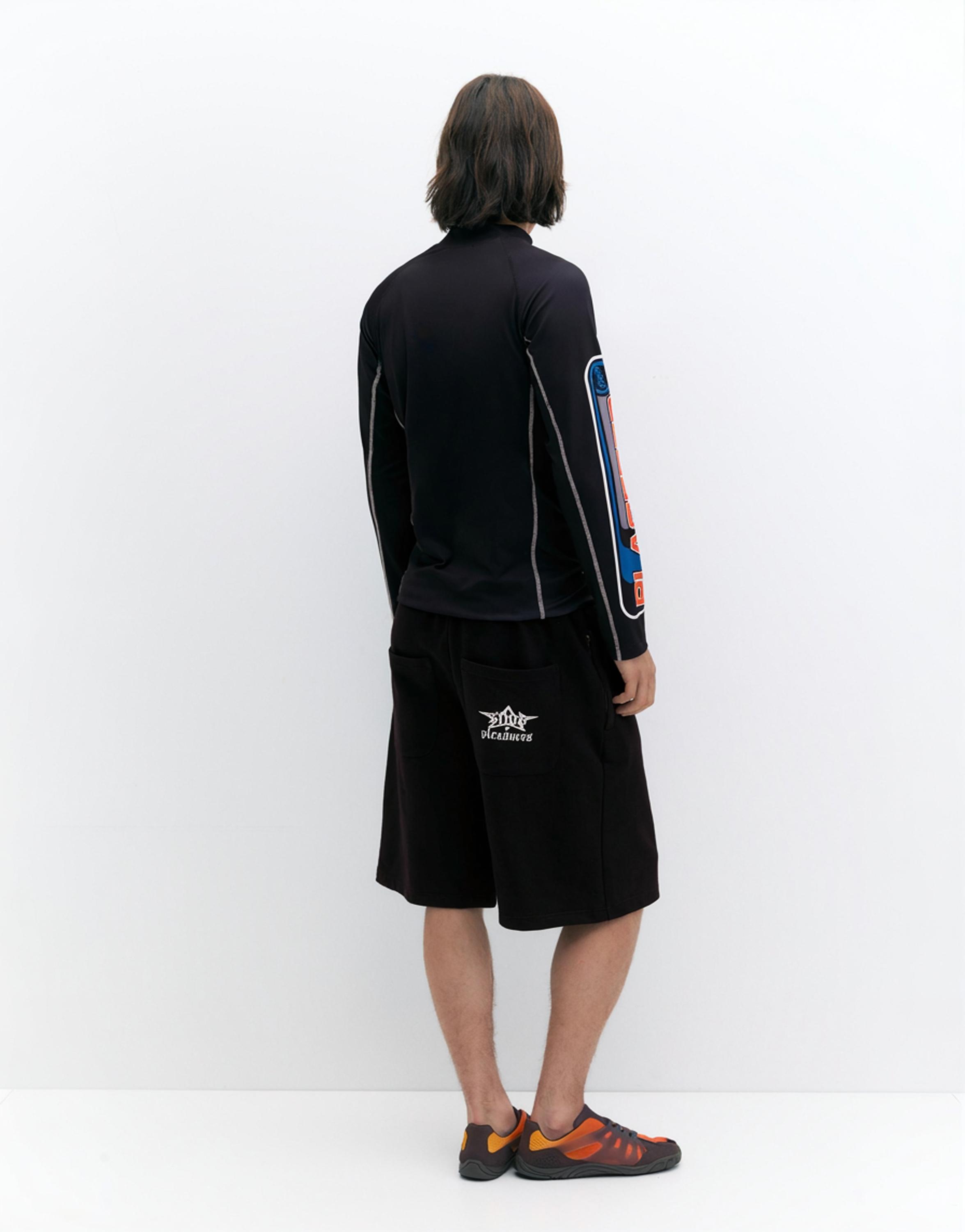 Pleasures x STWD high neck T-shirt — Black