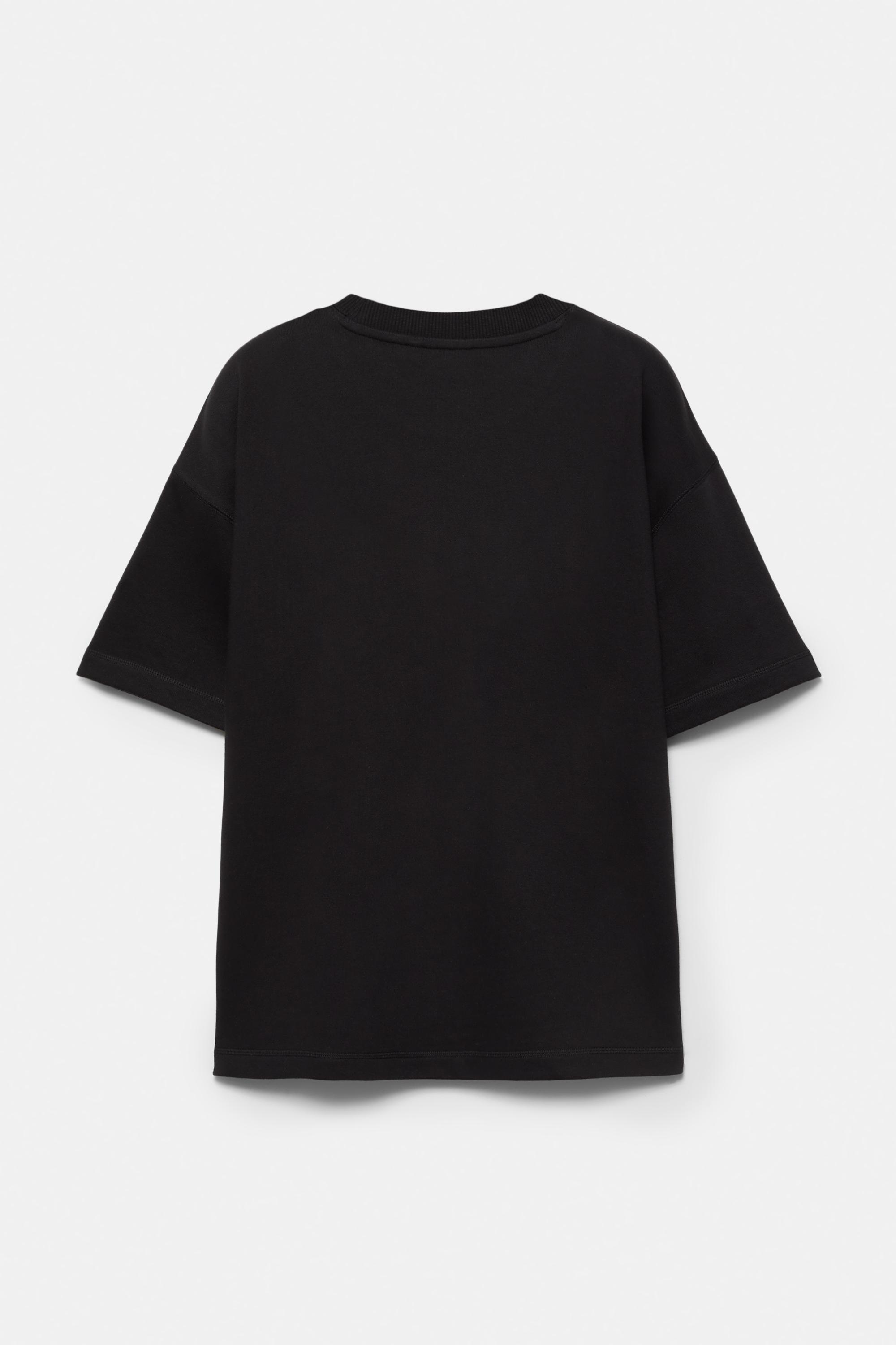 Short sleeve STWD sweatshirt — Black
