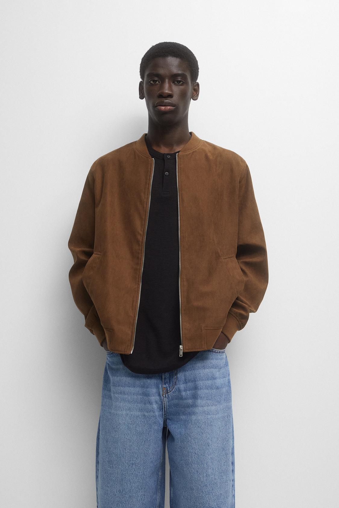 Jual Pull And Bear Bomber Jacket Jaket Pull Bear On Sale