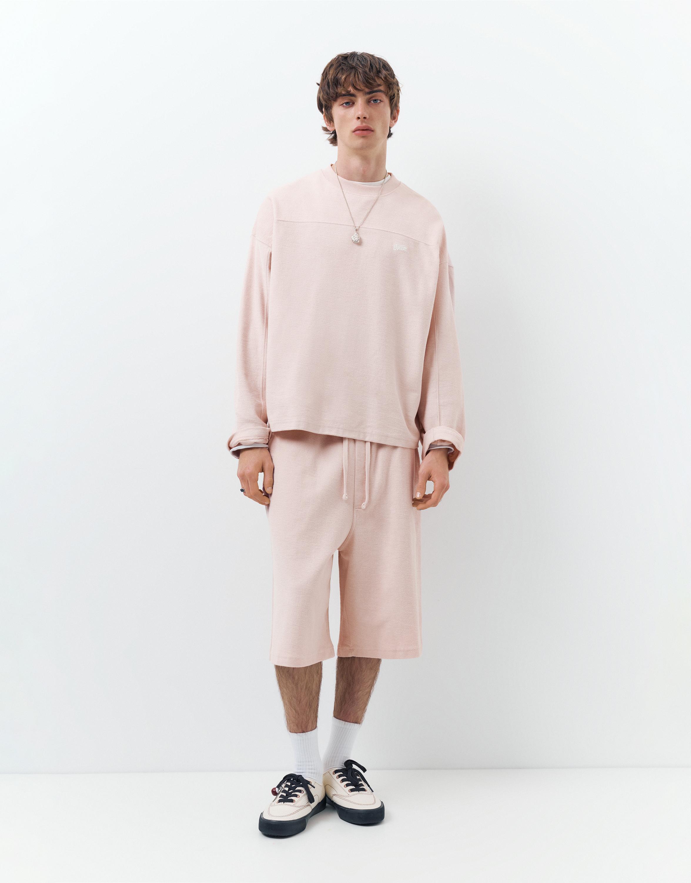STWD Round Neck Sweatshirt — Pink