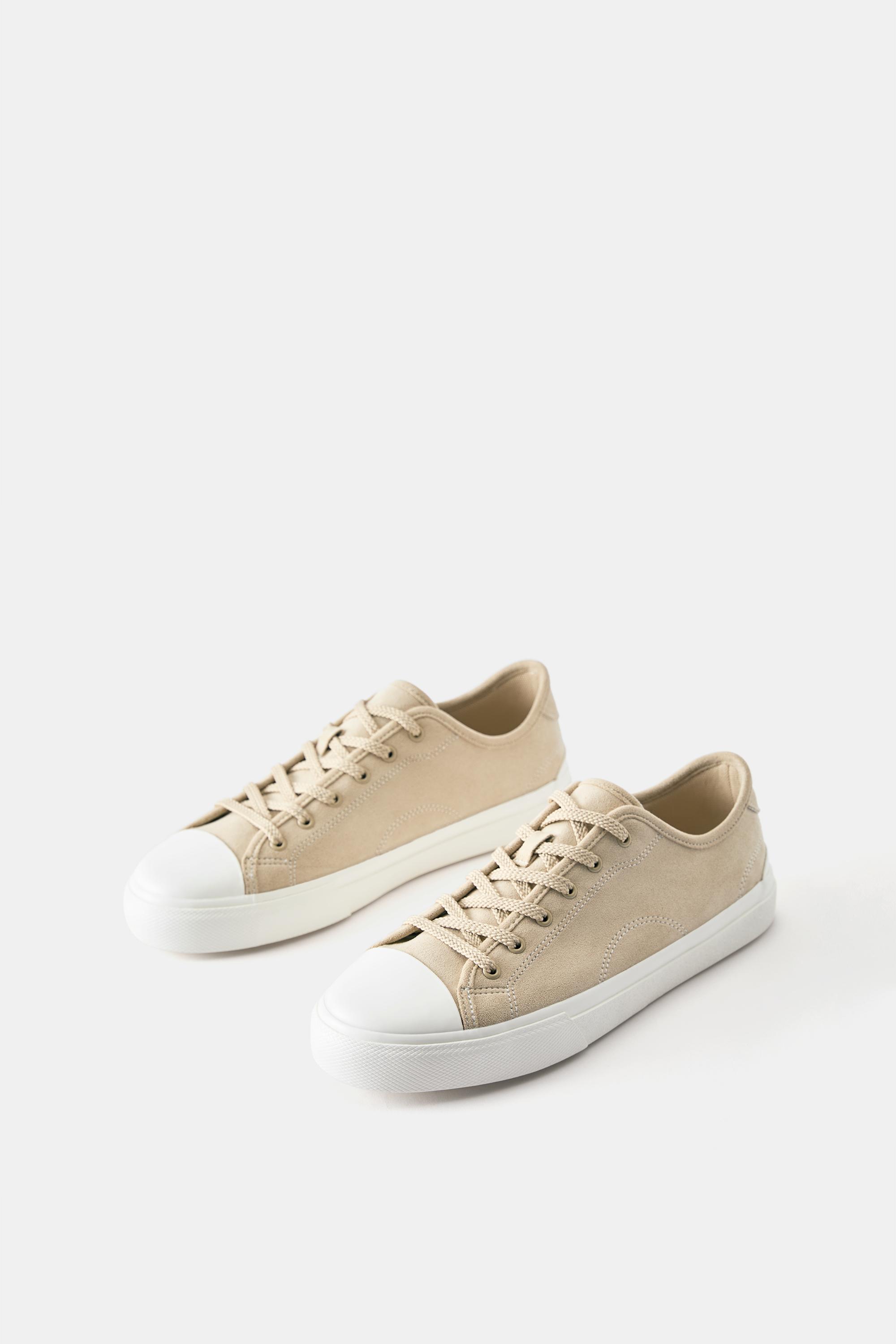 Casual trainers — Ecru