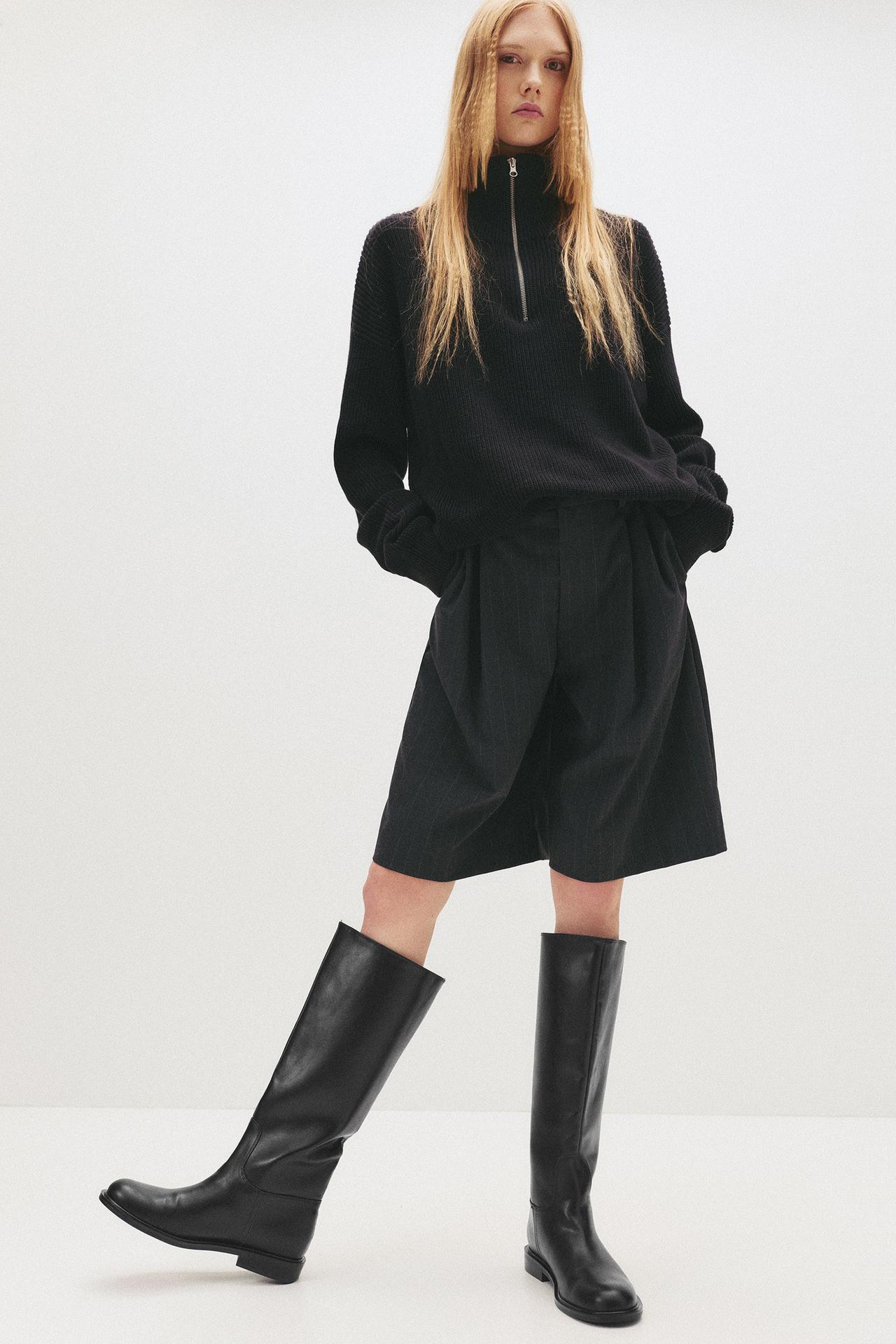 Nízke čižmy po kolená - PULL&BEAR