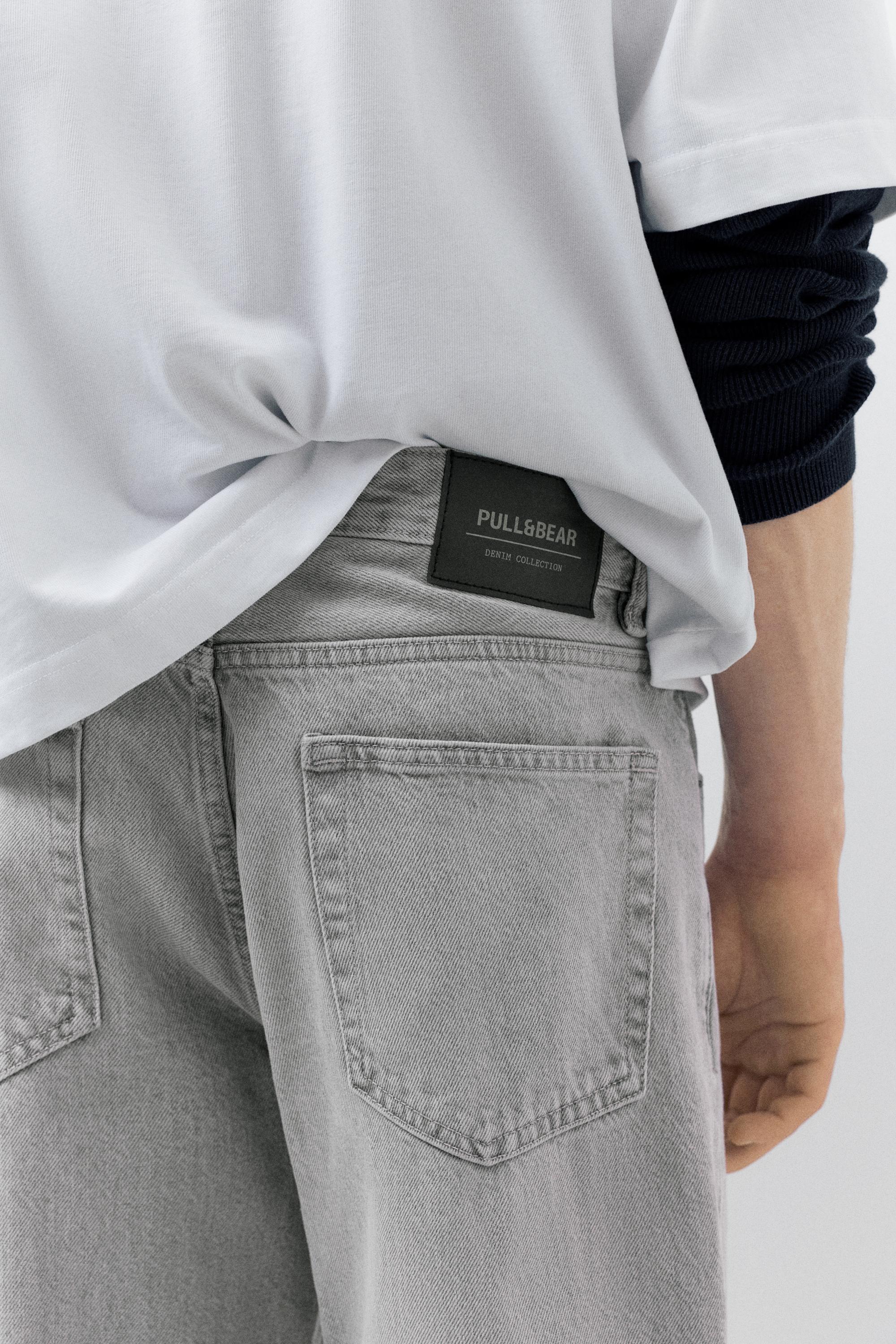 Standard jeans — Pale grey