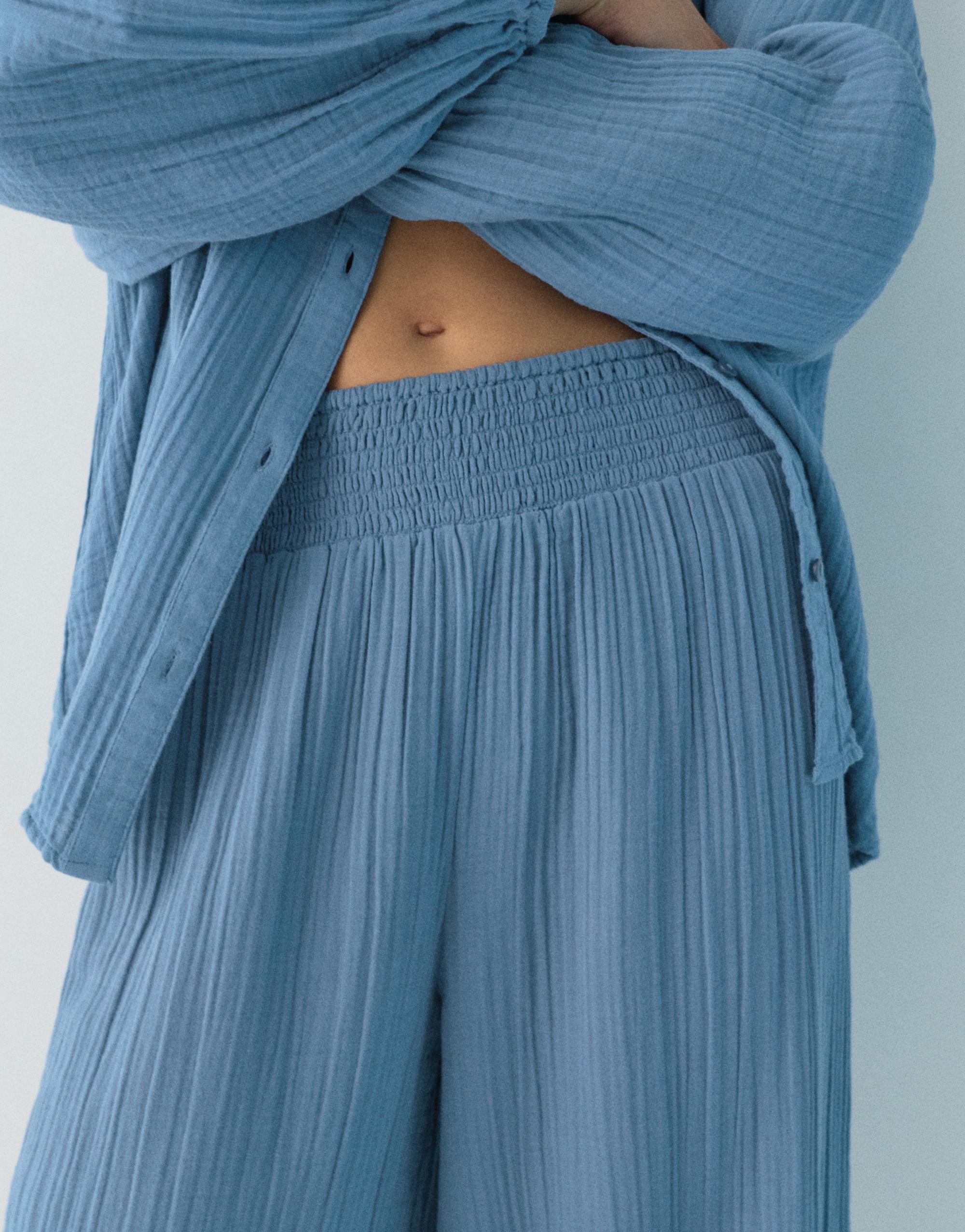 Gazeli görünümlü salaş pantolon - Görsel 7