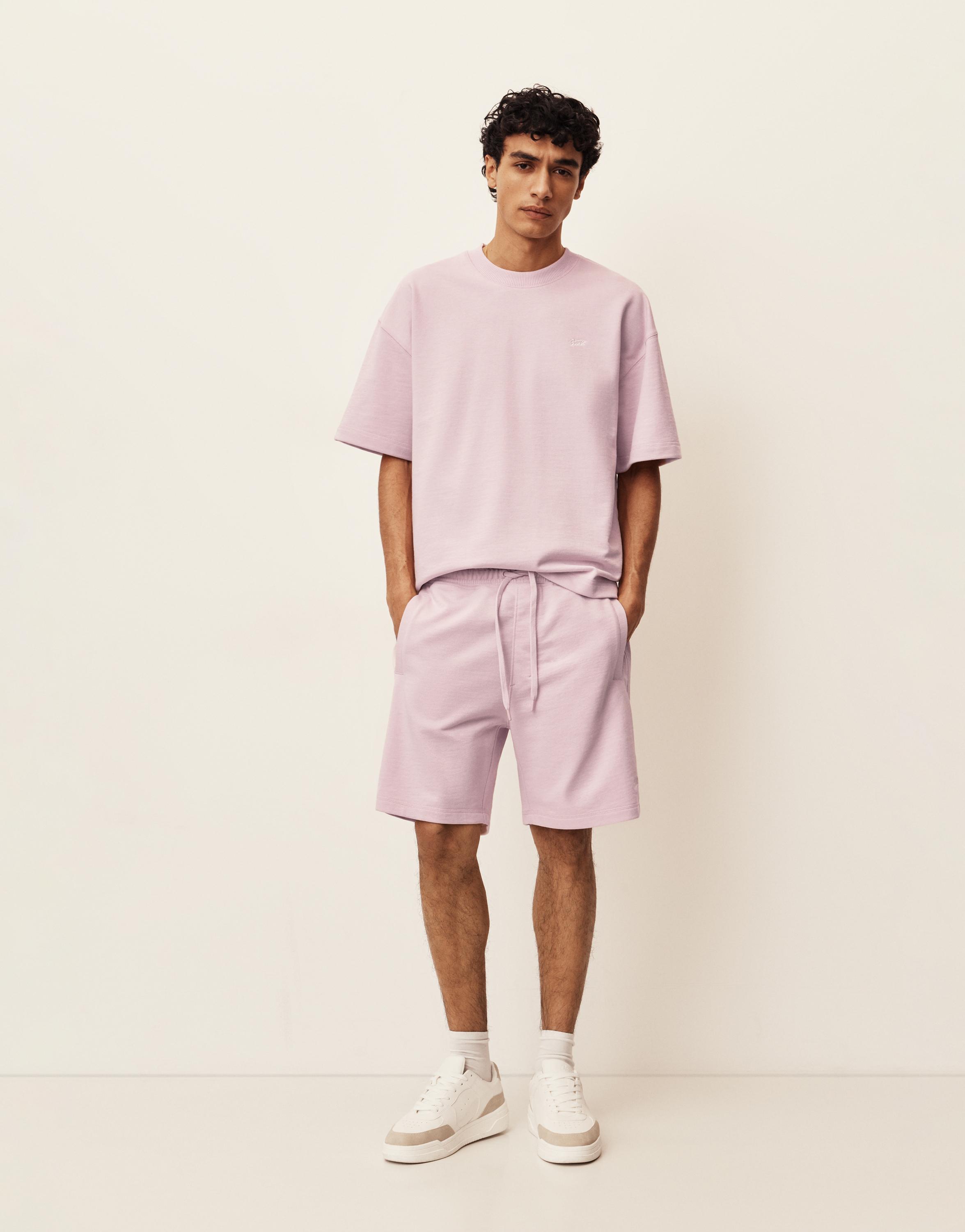 STWD jogger Bermuda shorts — Pink