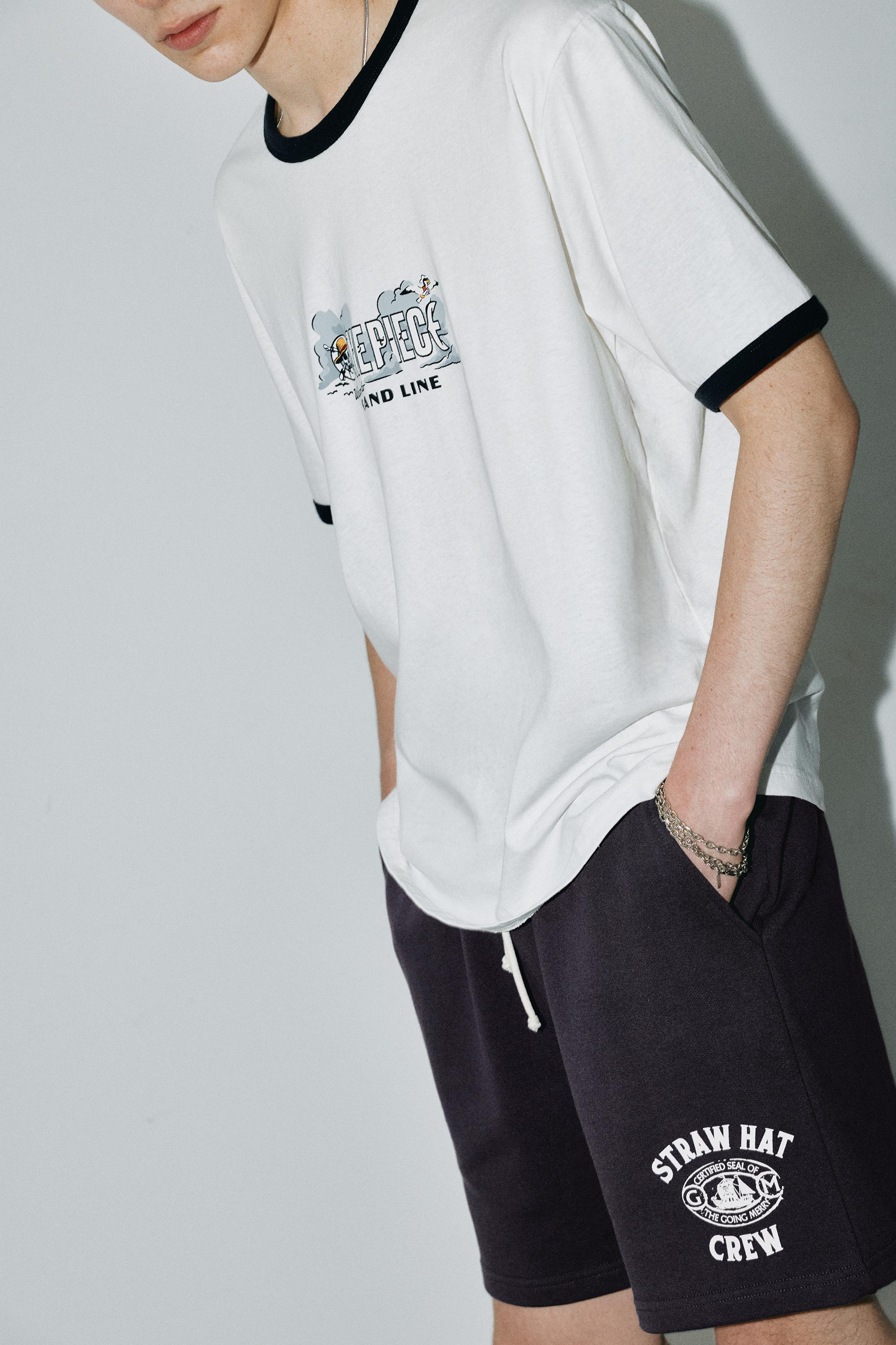 One Piece jogger shorts — Navy