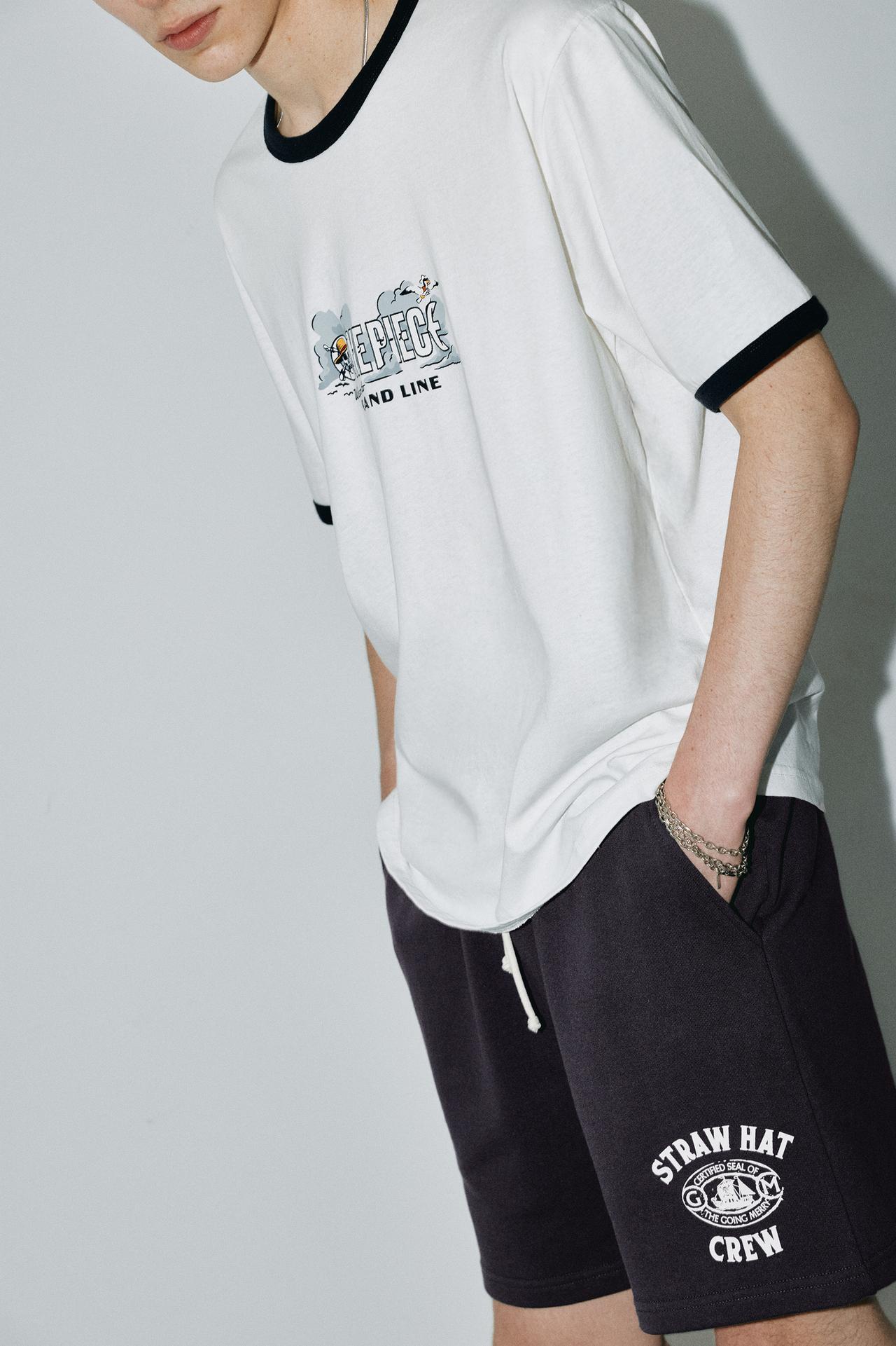 One Piece jogger shorts — Navy